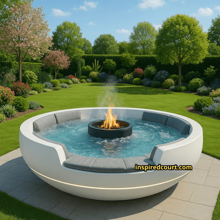 Fire Pit Hot Tubs: Blazing Comfort for Outdoor Relaxation