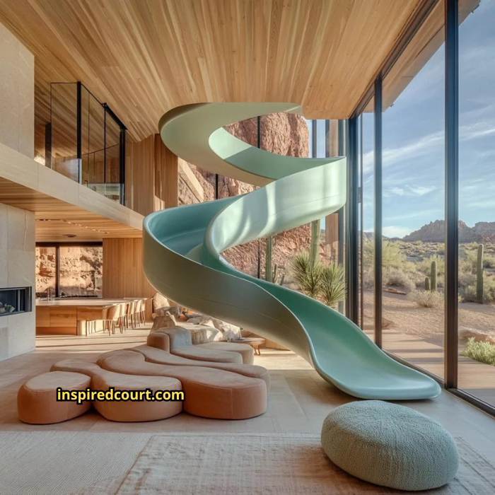 Stair Slides in My Home: Fun and Functional Design