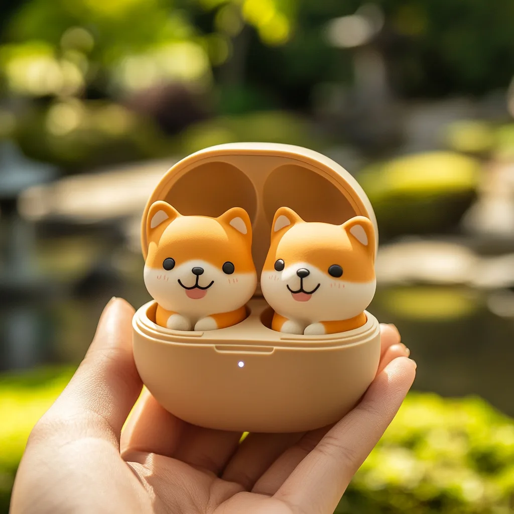 Dog Shaped Earbuds: Canine-Inspired Audio with Tail-Wagging Style