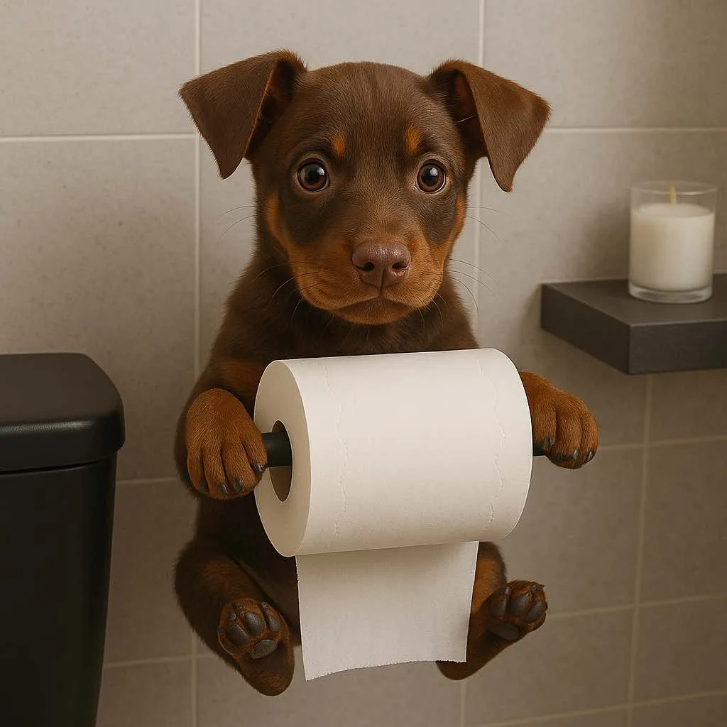 Puppy Toilet Roll Holders: Playful Charm for Pet Lovers