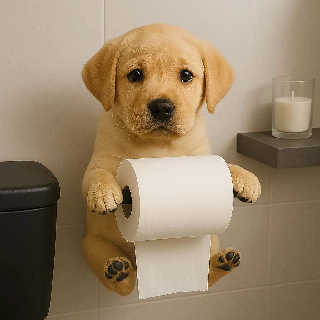 Puppy Toilet Roll Holders: Playful Charm for Pet Lovers