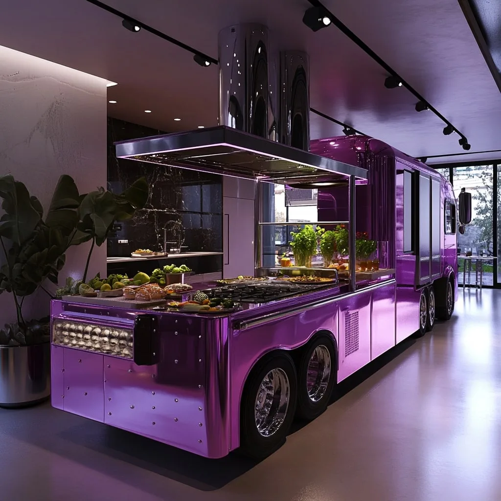 Semi Truck Kitchen Islands: Bold Industrial Style for Your Home
