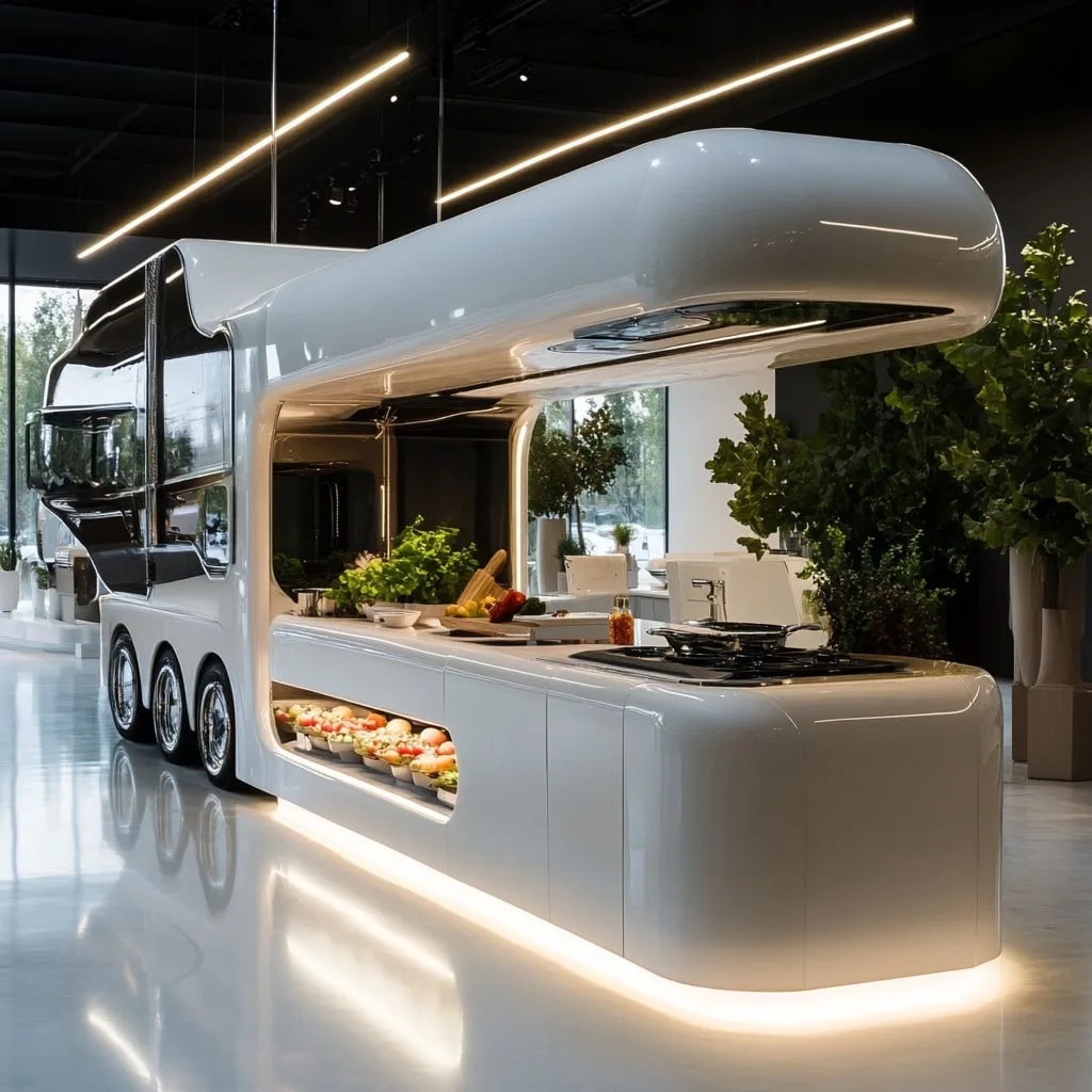 Semi Truck Kitchen Islands: Bold Industrial Style for Your Home