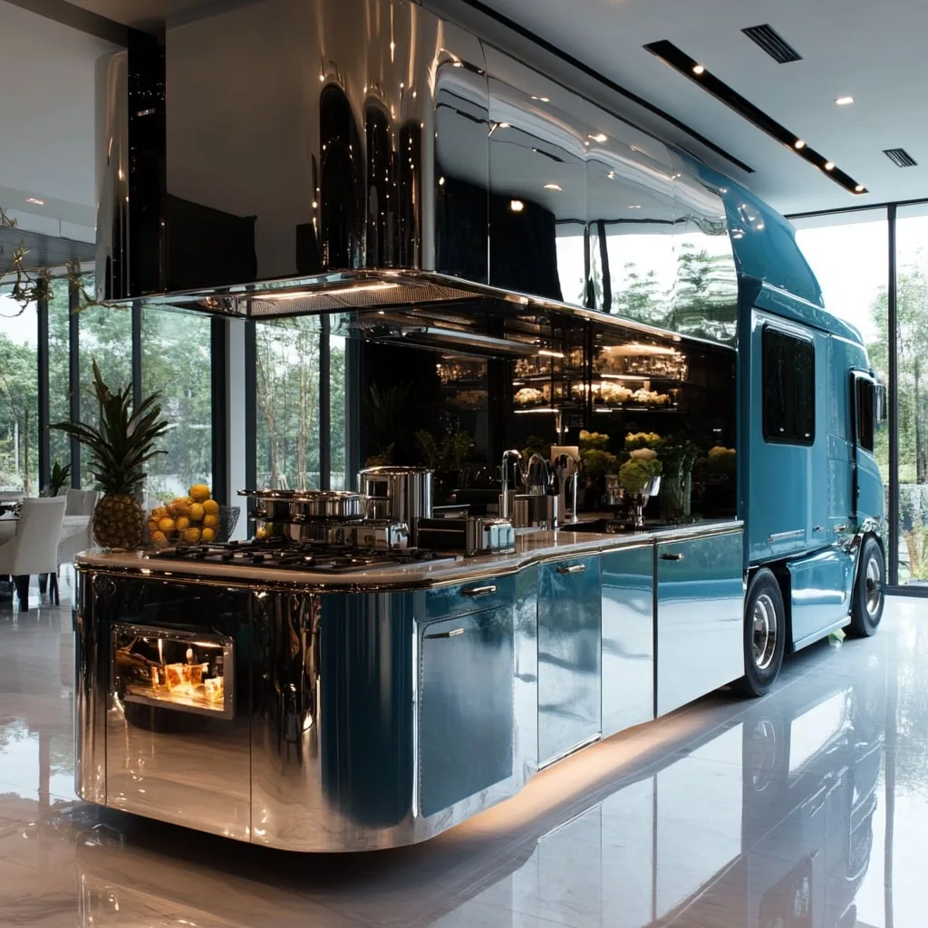 Semi Truck Kitchen Islands: Bold Industrial Style for Your Home