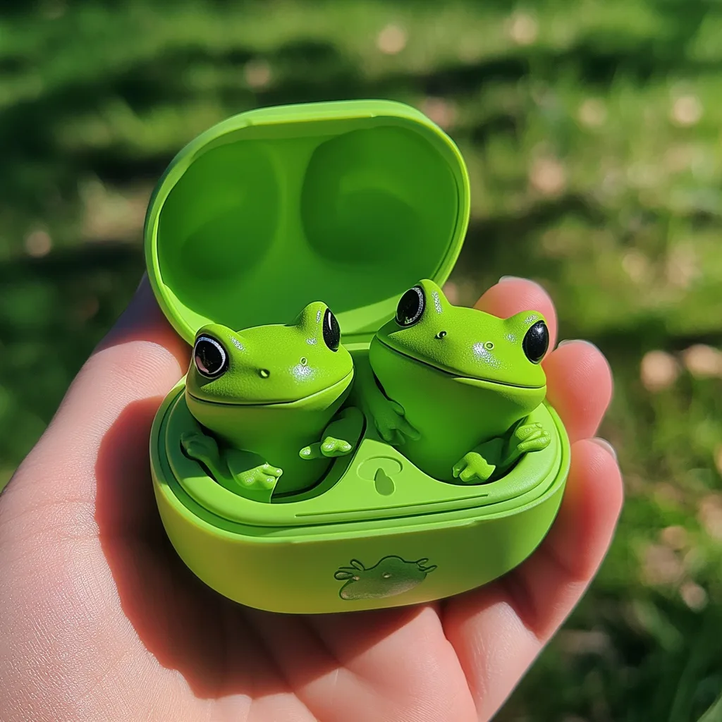 Animal Earbuds: Playful Audio Accessories with Wild Style