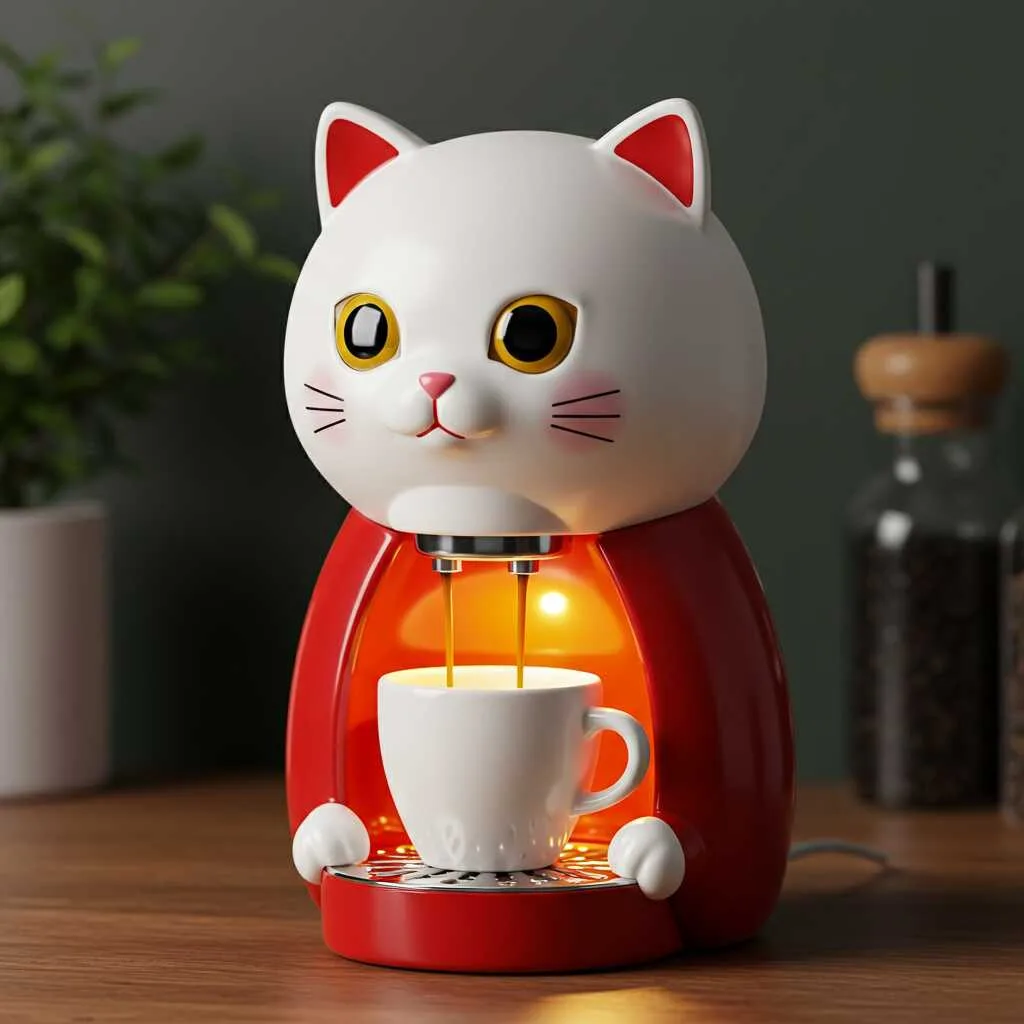 Cat Coffee Makers: Brewing Whimsy with Every Cup