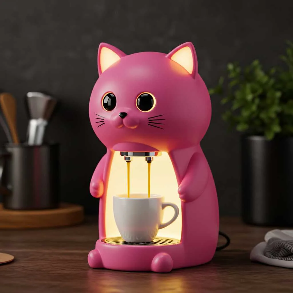 Cat Coffee Makers: Brewing Whimsy with Every Cup