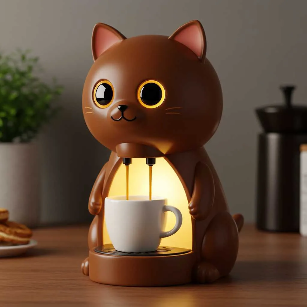 Cat Coffee Makers: Brewing Whimsy with Every Cup