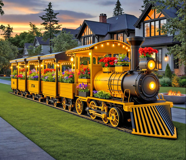 Backyard Train Gardens: Miniature Railways for Outdoor Charm