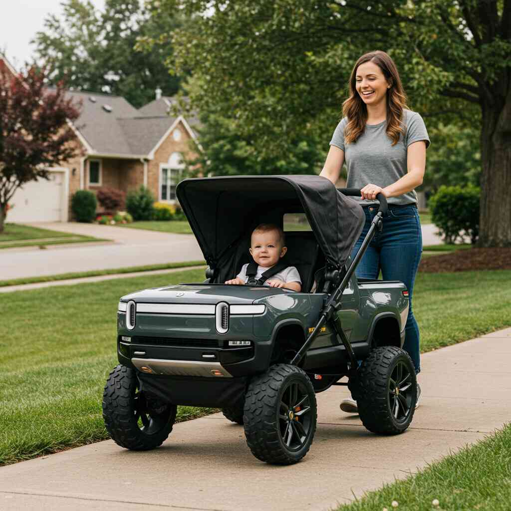 Pickup Truck Strollers: Rugged Style for Adventurous Families