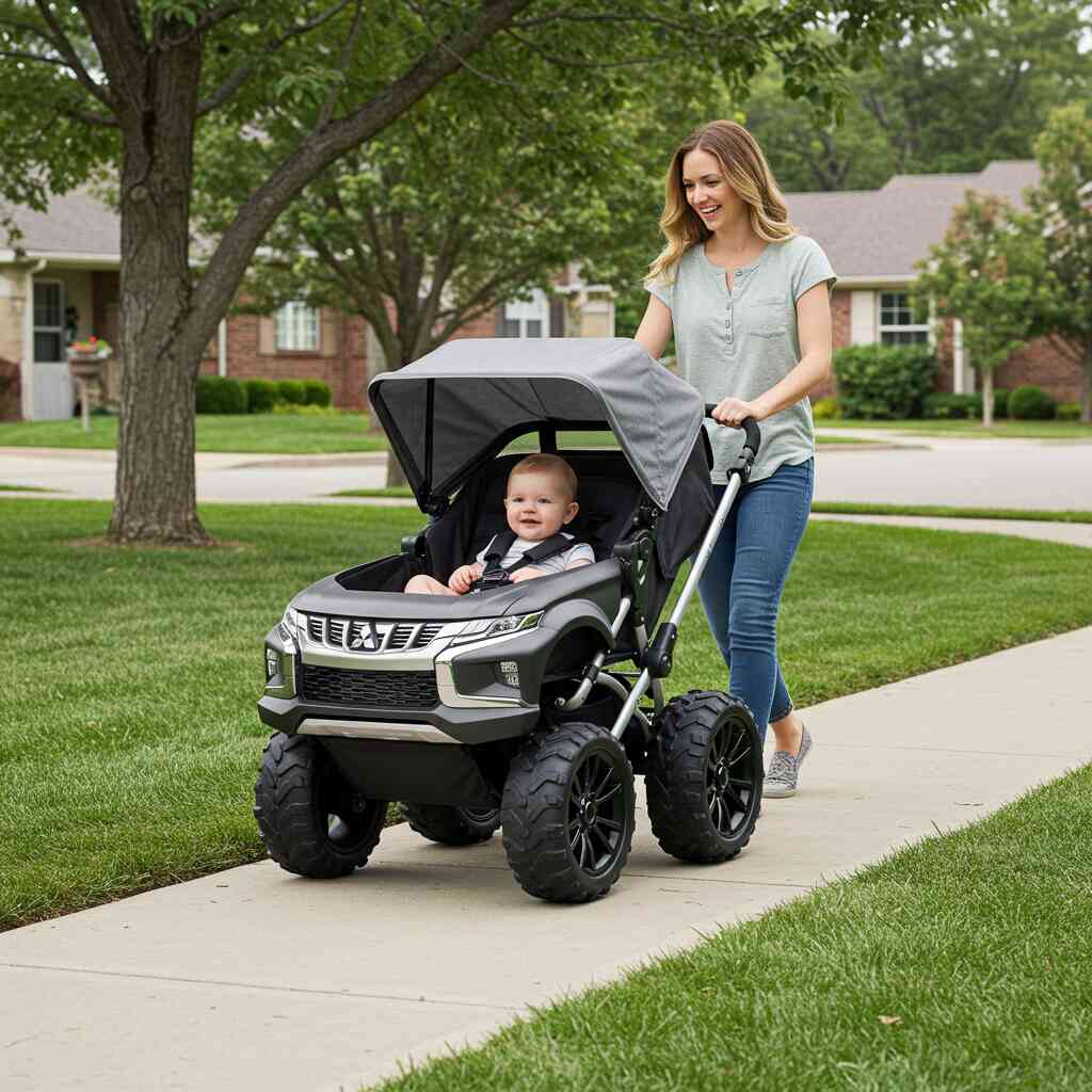 Pickup Truck Strollers: Rugged Style for Adventurous Families