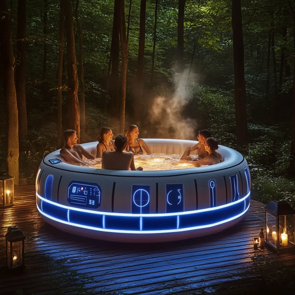 Inflatable Star Wars Hot Tubs: Galactic Relaxation Meets Sci-Fi Style