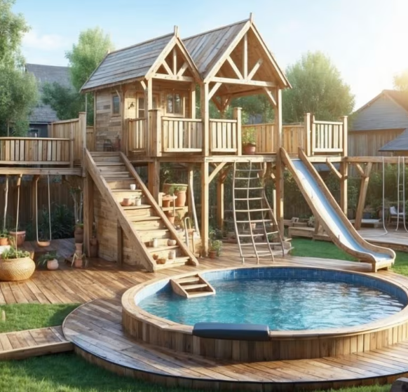 Backyard Pools Playground: Splashy Fun for Family Adventures