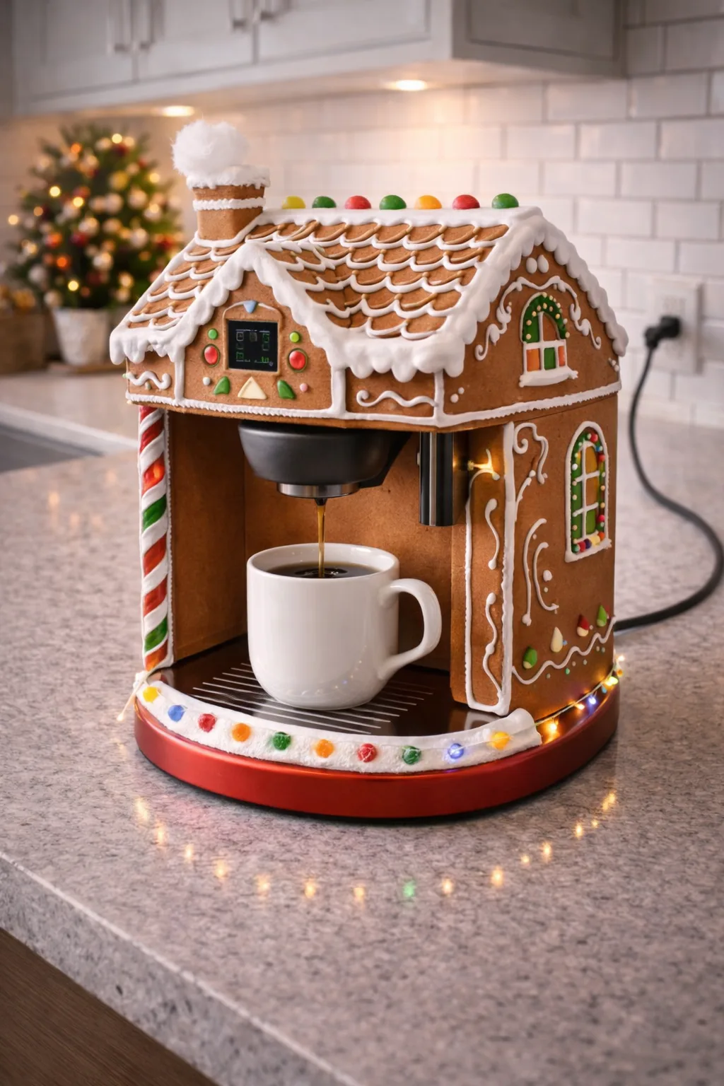 Gingerbread Coffee Machines: Where Festive Fantasy Meets Everyday Ritual