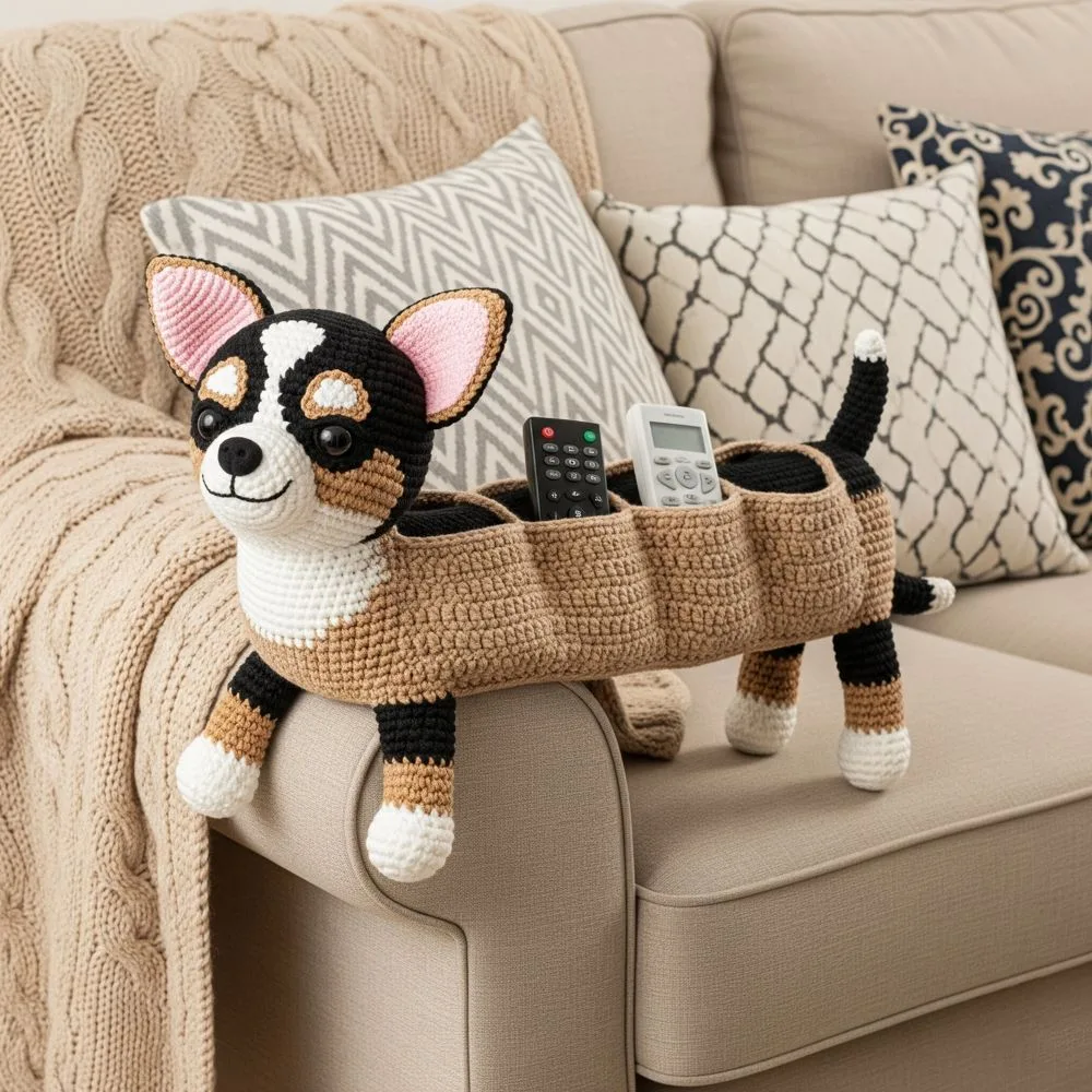 Handmade Dog Sofa Organizer