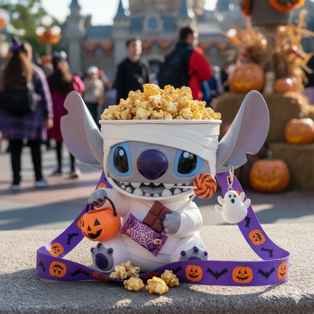 Stitch Mummy Popcorn Bucket