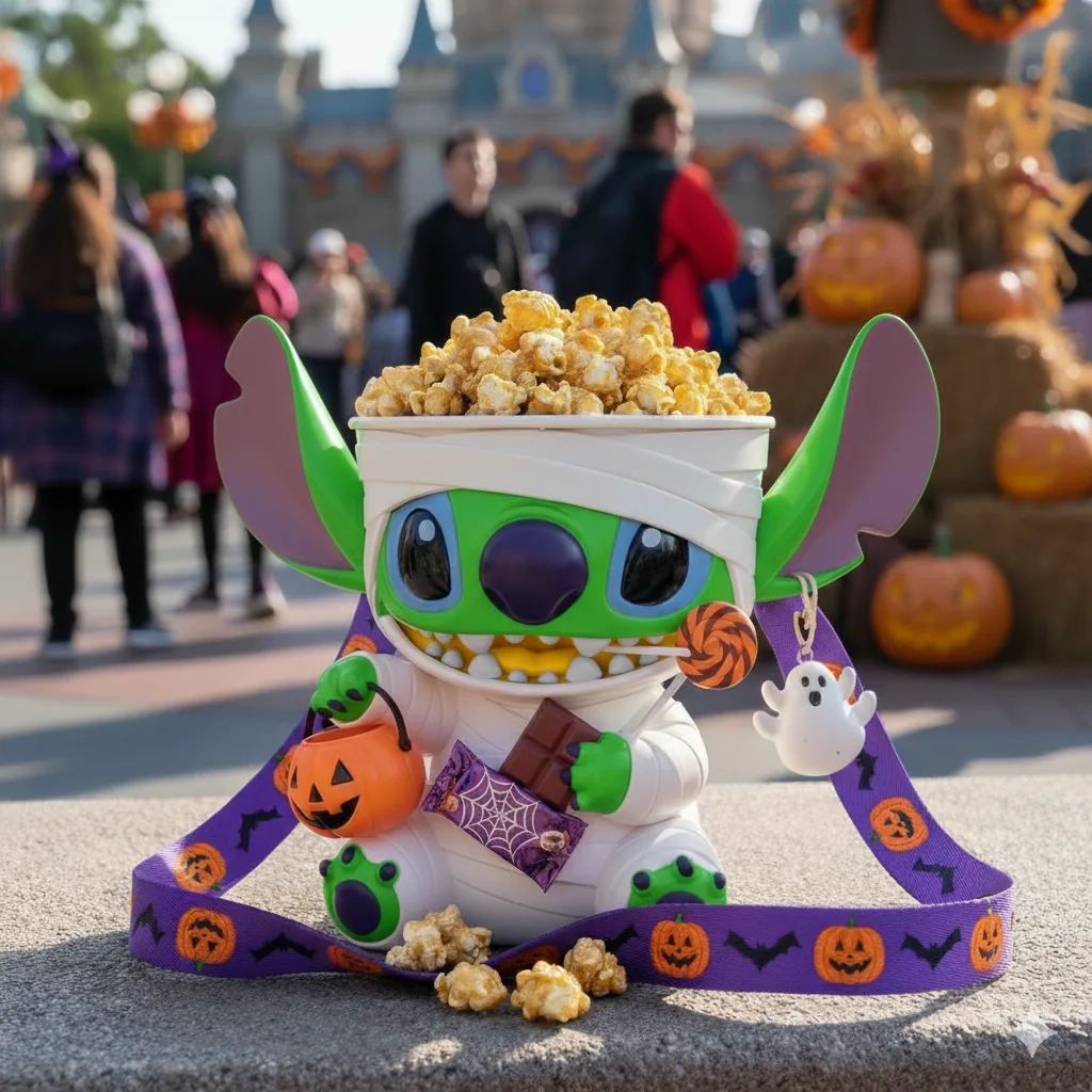 Stitch Mummy Popcorn Bucket